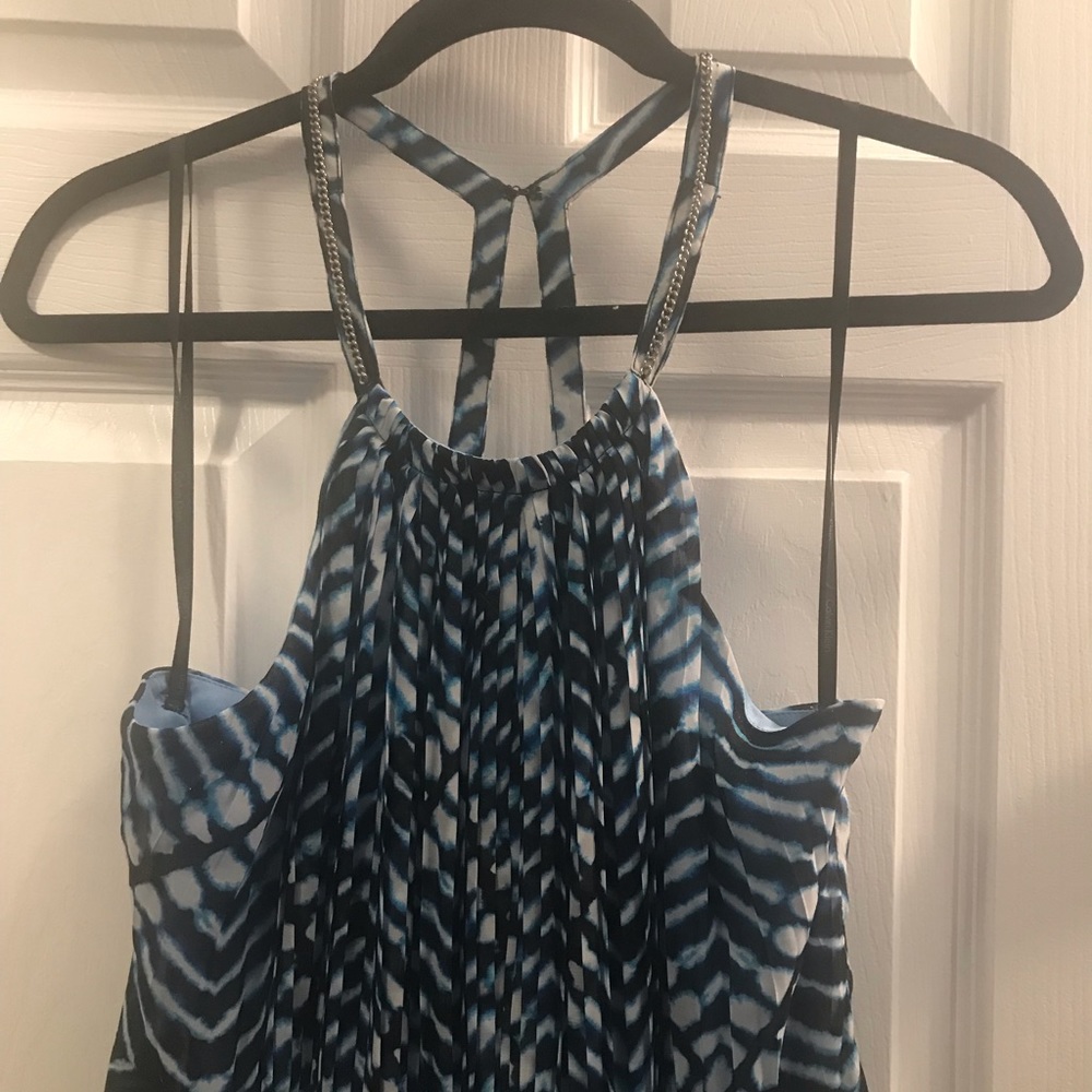 Blue Calvin Klein dress
